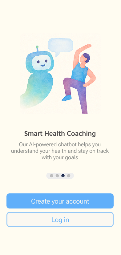 Onboarding — Smart health coaching